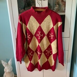 Chrysantheme sz 14/16 vintage sweater euc